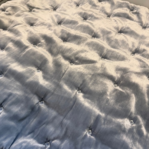 Hotel Collection Finest Linen Silk Blend Thick Blue Decor Pillow Shams (2pk) - Picture 2 of 5